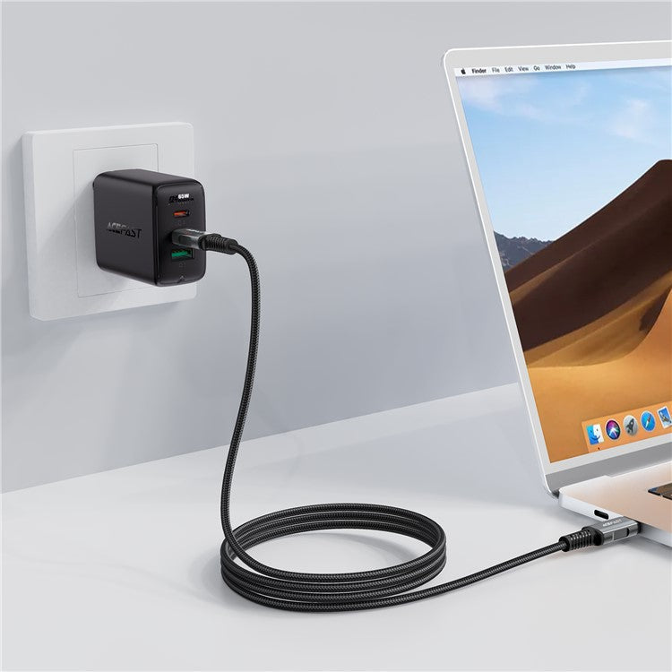 ACEFAST C1-09 1m PD 240W USB C to USB C Cable 40Gbps Data Transfer Cord with Audio / Video Support