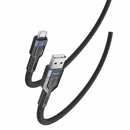 YESIDO CA106 2.4A Data Cable Nylon Braided USB to Type-C Charging Cord