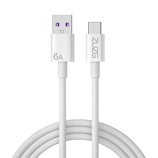 ZUZG YP06Q-Type-C 200W Fast Charge Cable USB-A to USB-C Cord USB-C 6A Fast Charger Cable, 1m