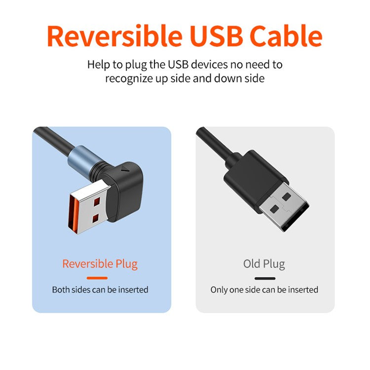 ENKAY 1.5m USB to Type-C / iP /  Micro USB TPU Spring Cable 66W Fast Charging Cable with Indicator Light - Style A