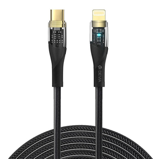 DEVIA Star Series EC429 1m Type-C to Lightning Cable 3A PD Fast Charging Woven Cord