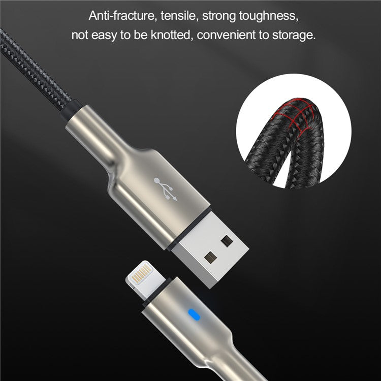 DEVIA Mars Series EC420 1.5m USB-A to Lightning 2.1A Phone Charging Cable Data Sync