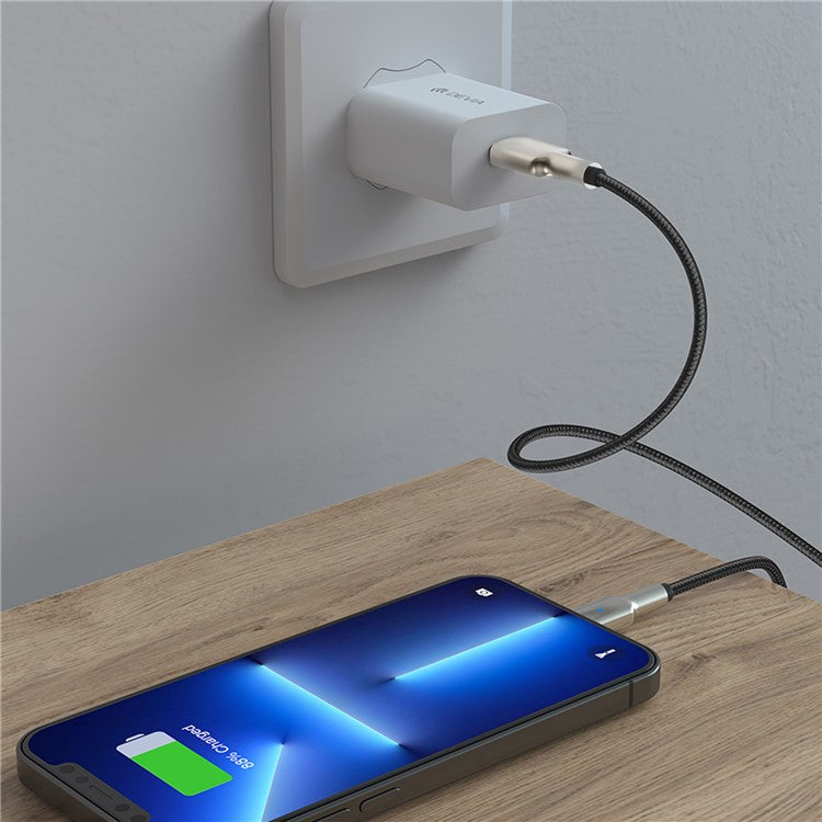 DEVIA Mars Series EC420 1.5m USB-A to Lightning 2.1A Phone Charging Cable Data Sync