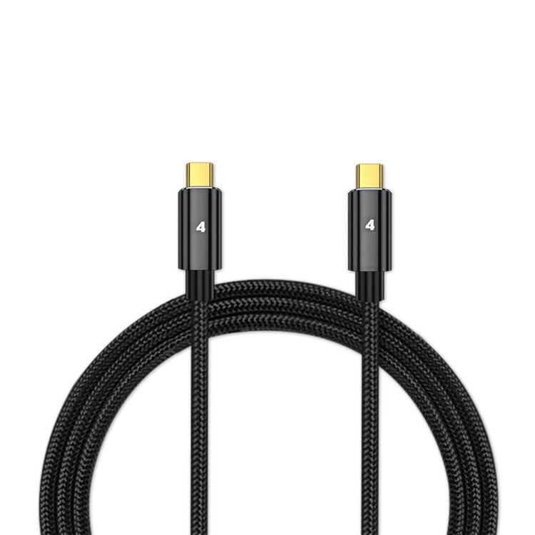 0.3m 40Gbps 8K 60Hz Thunderbolt 4 100W Fast Charging Data Cable