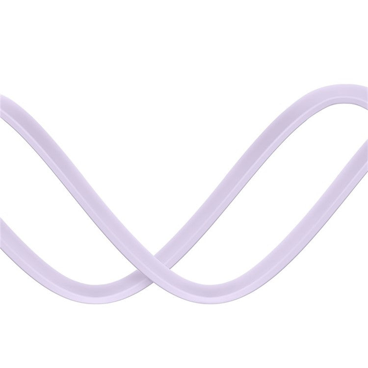 BASEUS Bright Mirror 2 Series Retractable USB to M+L+C 3.5A Fast Charging Cable, 1.1m - Purple