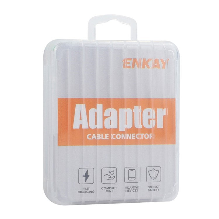 ENKAY ENK-AT118 USB 3.1 Male to Type-C Female Converter Data Transfer Fast Charging Adapter