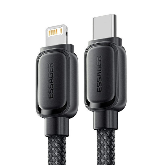 ESSAGER ES-X56 Type-C to Lightning 29W / 3A Fast Charging 480Mbps Magnetic Data Cable
