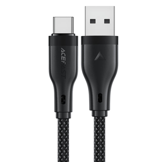 ACEFAST C8-04 1.2m USB-A to USB-C Charging Data Cable 3A Braided USB Charging Cable Cord
