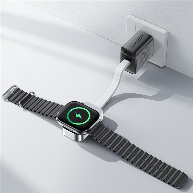 ACEFAST E21 Wireless Charger for iWatch 5W Magnetic Charging Pad Included with Type-C Cable