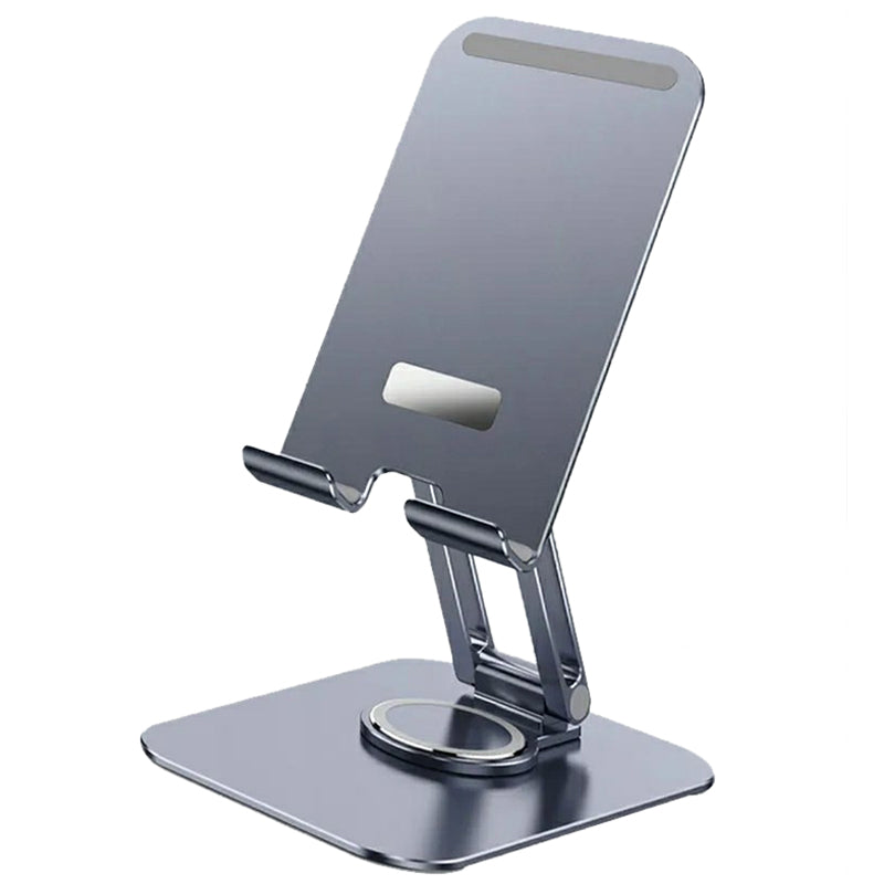JMARY MK-61 Aluminum Alloy Desktop Phone Stand Rotatable Cellphone Tablet Holder