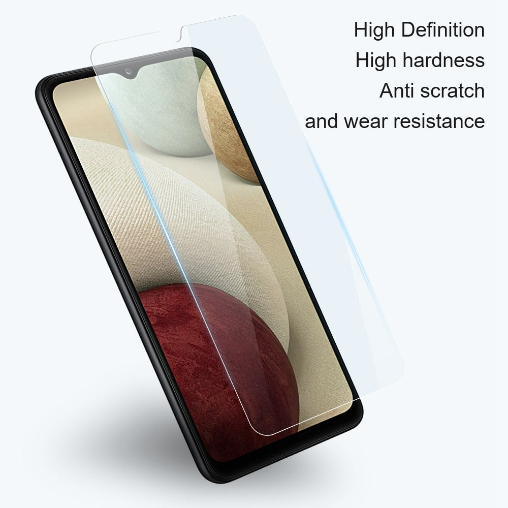 AMORUS For Samsung Galaxy S20 FE 2022/S20 FE 4G/FE 5G/S20 Lite High Aluminum-silicon Glass Screen Protector 9H Hardness 2.5D Arc Edge Anti-scratch Film