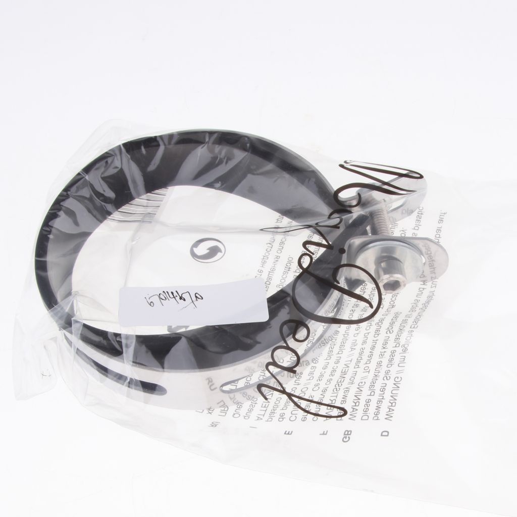 Stainless Steel Motorcycle Exhaust Pipe Muffler Holder Clamp for 100mm Diameter