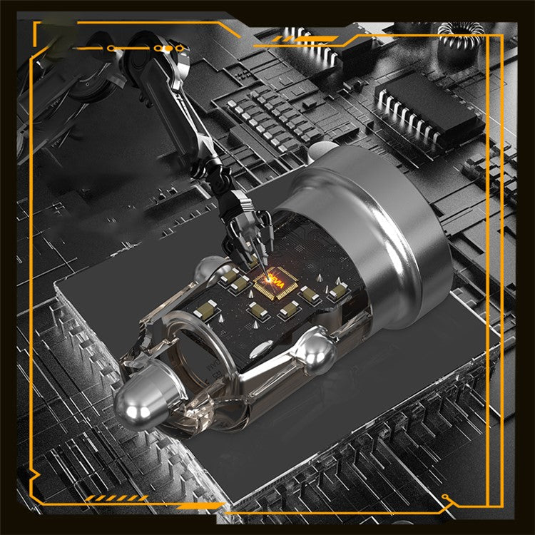 DEVIA EA362 Punk Style Smart Series Mini PD+QC3.0 Car Charger USB+Type-C Dual Port Charger