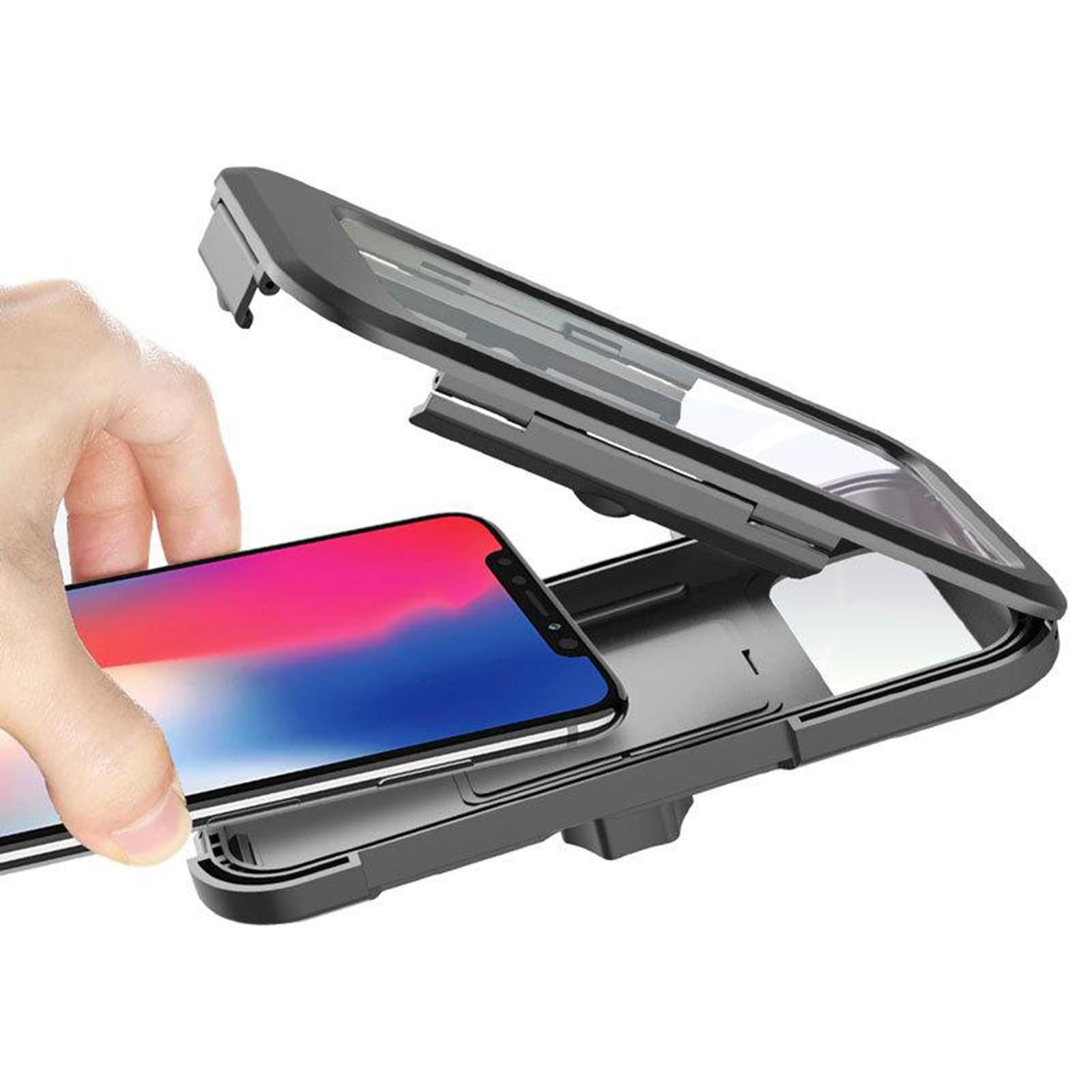 Bike Phone Bag Waterproof Bike Phone Mount Storage Fit Below 6.7 inches