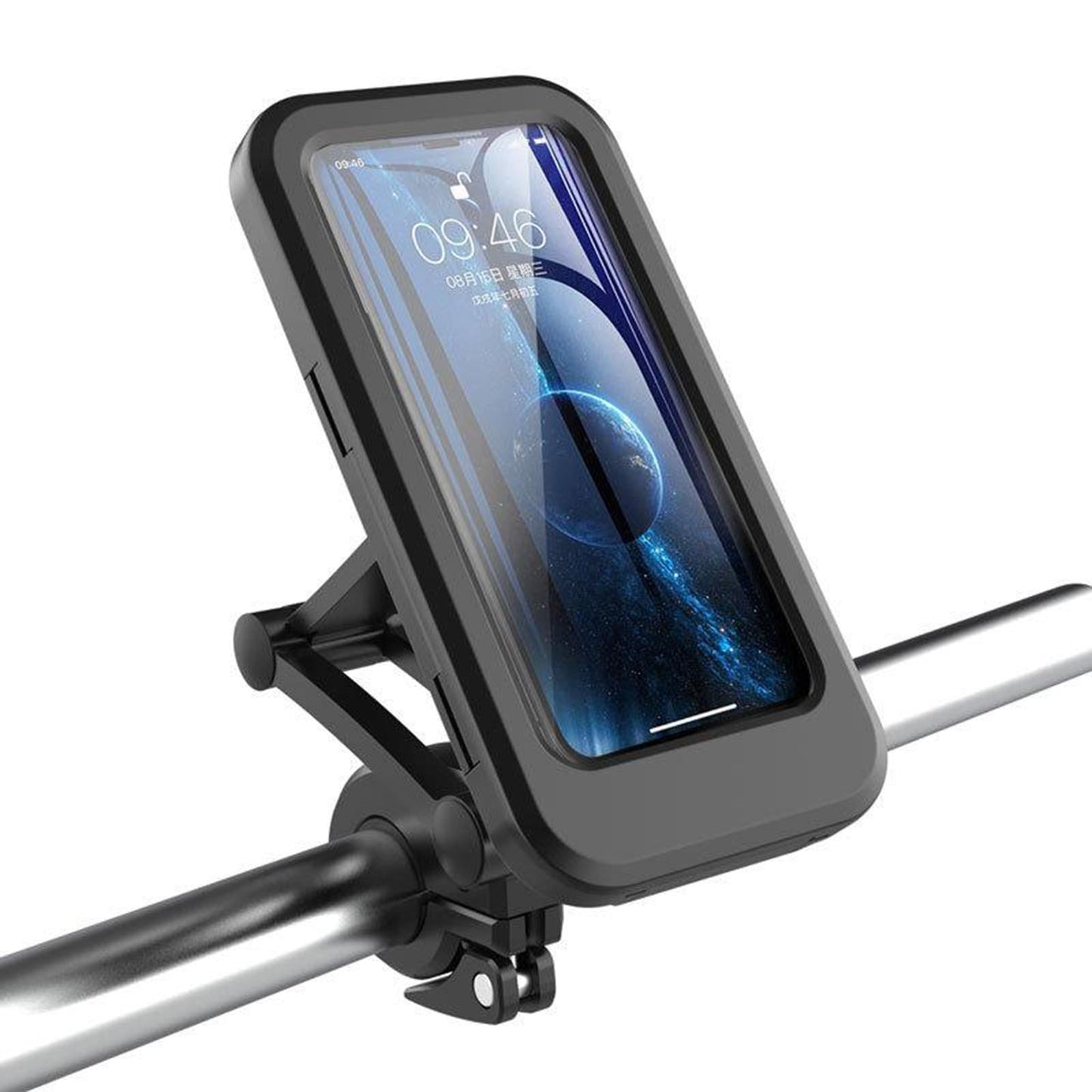 Bike Phone Bag Waterproof Bike Phone Mount Storage Fit Below 6.7 inches