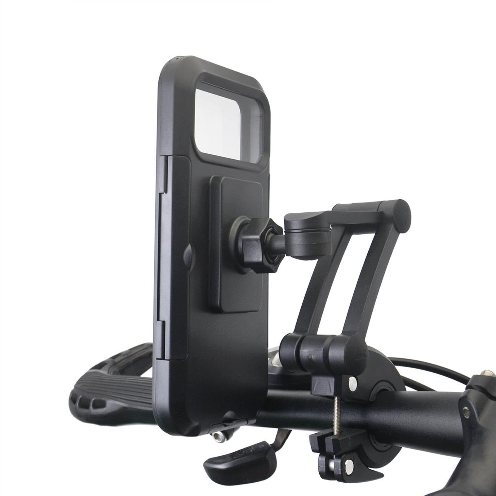 Bike Phone Bag Waterproof Bike Phone Mount Storage Fit Below 6.7 inches