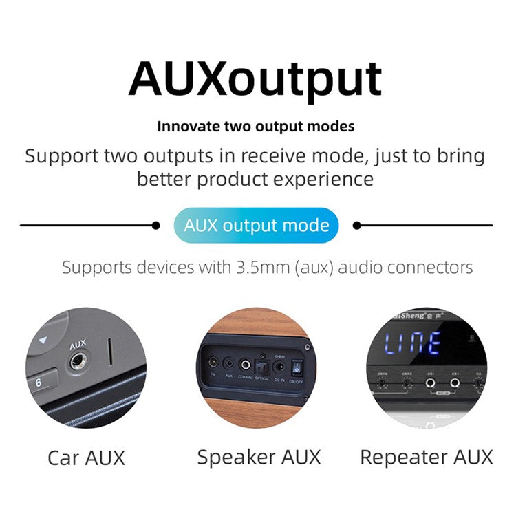 W9 USB Bluetooth 5.3 Adapter Wireless Audio Receiver Car Bluetooth Music Receiver