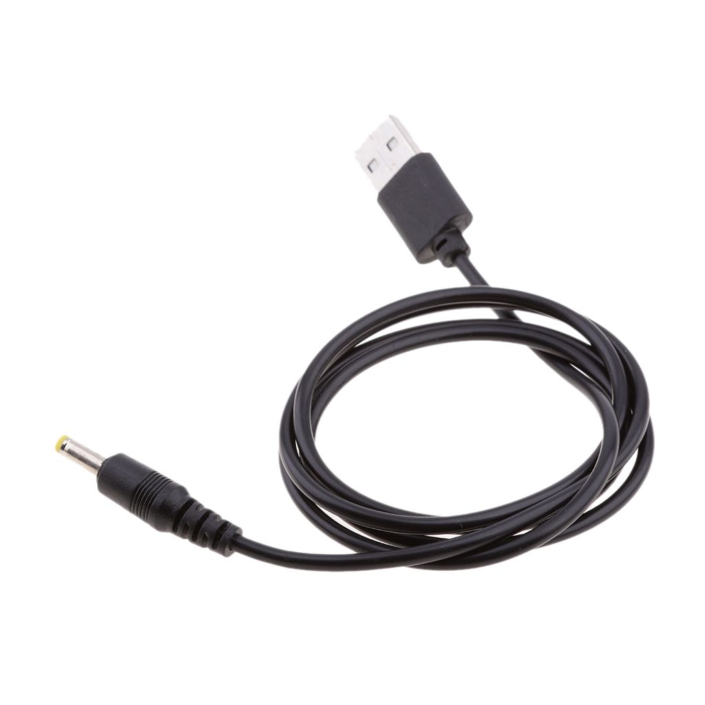 USB DC Power Charging Cable USB-A to 1.7mmx4.0mm DC Tip Plug Charging Cord