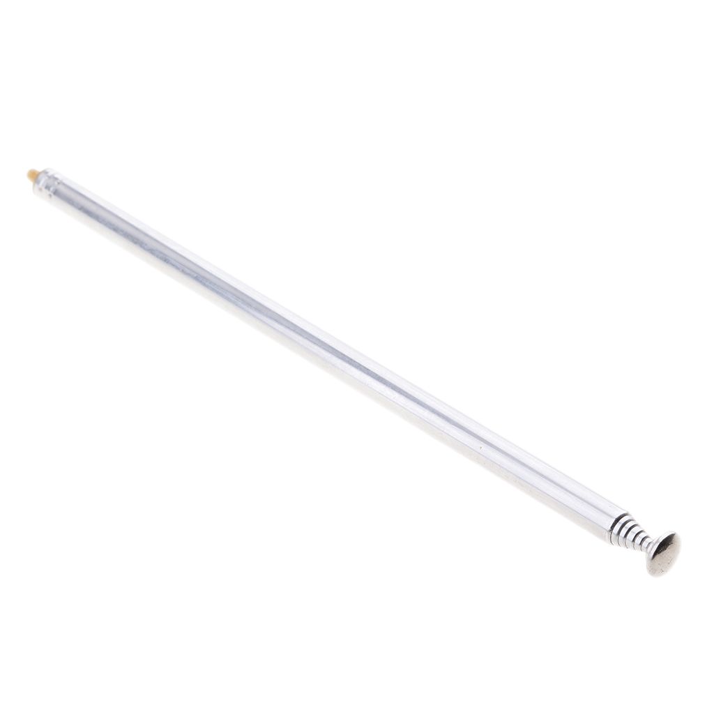 7 Sections Telescopic Antennas M3 Male Thread for Portable Radio Television