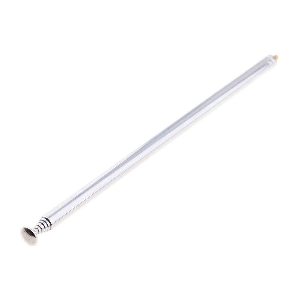 7 Sections Telescopic Antennas M3 Male Thread for Portable Radio Television