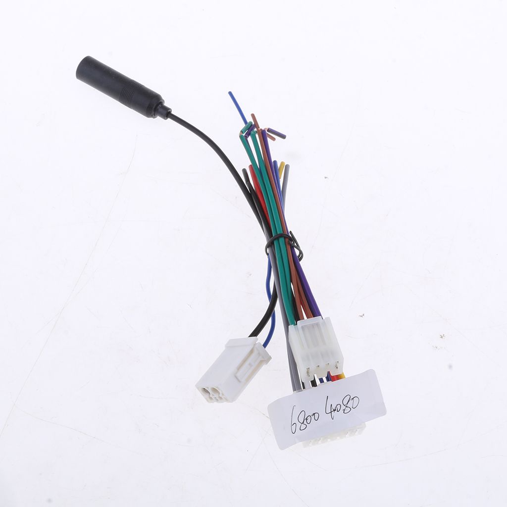 Car Stereo CD Player Wiring Harness Speaker Accessories and Antenna Adapters fit Toyota Cyan / Corolla
