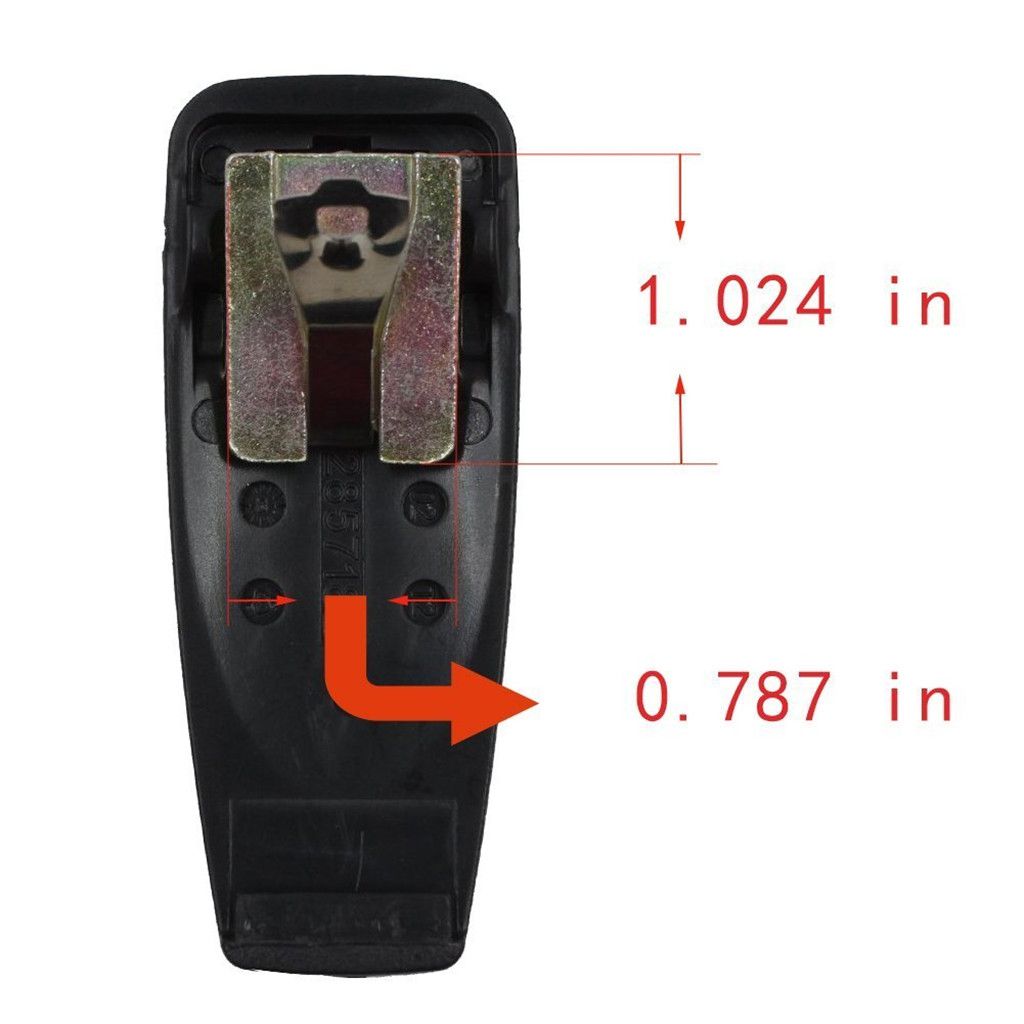 Belt Clip Replacement Parts For Motorola XTS2500 XTS1500 Cp125 Two Way Radio Walkie Talkie