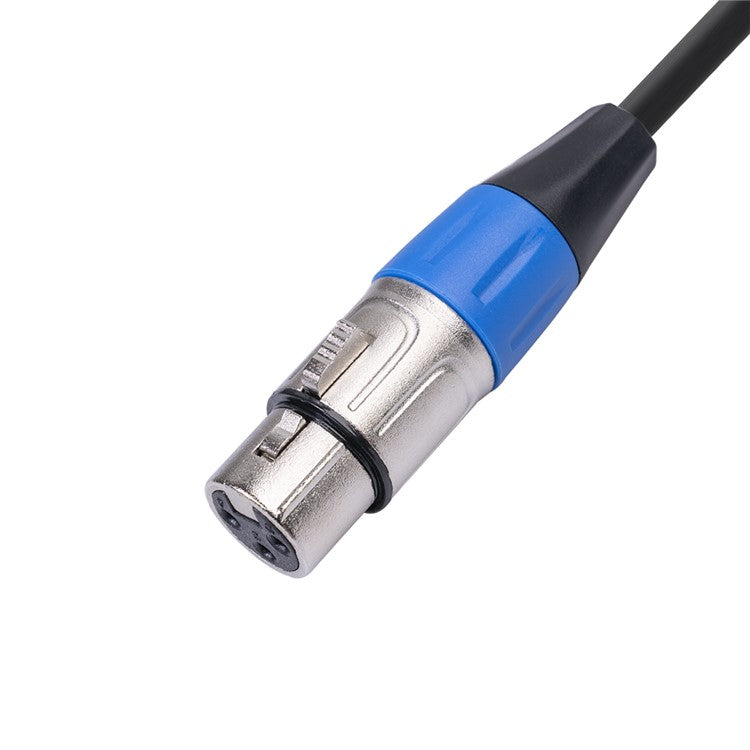 1m Gold Plated Mini XLR 3pin to XLR Audio Cable Male/Female Connector Microphone Cord Video Adapter Wire