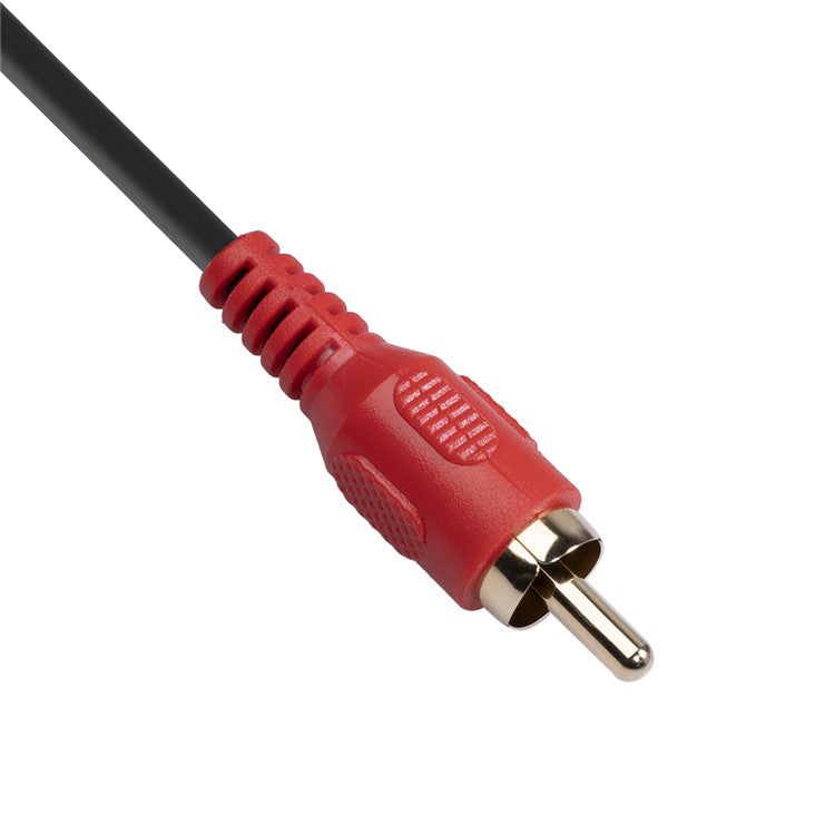 1.5m 6.35mm Male to Dual RCA Male Audio Cable HiFi Stereo Aux Adapter Splitter Cable Cord for Mixer