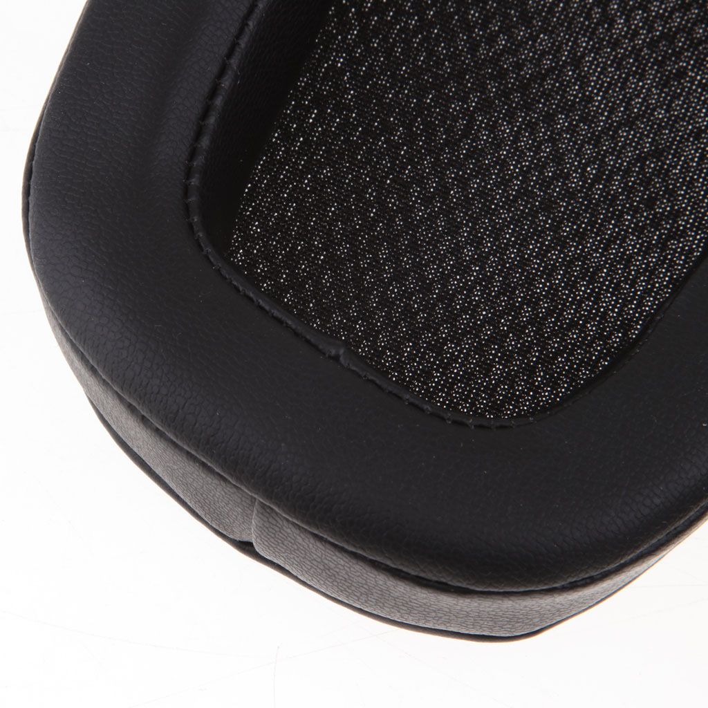 1 Pair Earpads Cushions Covers Replacement for Logitech G633 G933 Headset Black