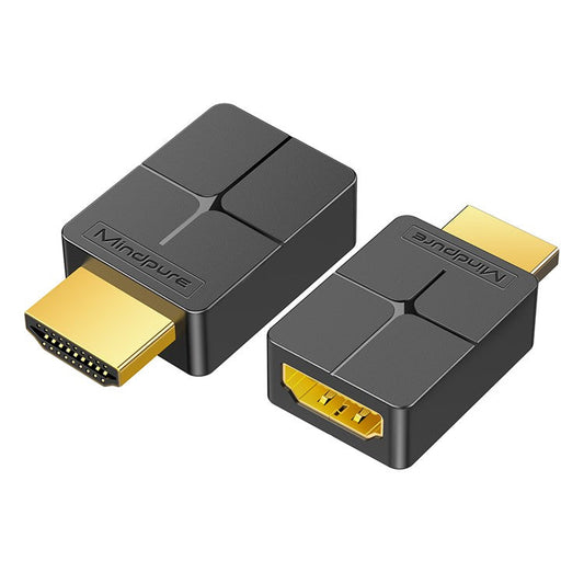 MINDPURE AD045 HDMI Male to Female Adapter 4K HDMI 2.0 HD Video Connector