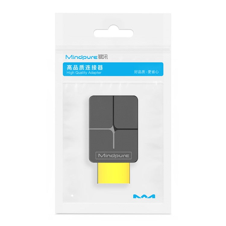 MINDPURE AD045 HDMI Male to Female Adapter 4K HDMI 2.0 HD Video Connector