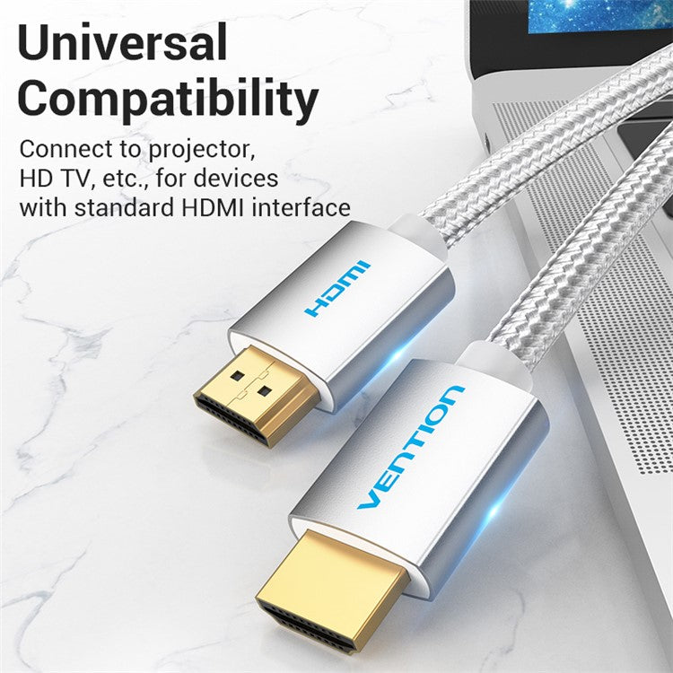 VENTION AABII 3m 4K 60Hz HDMI Male to Male Cable for Projector TV Box Laptop Monitor