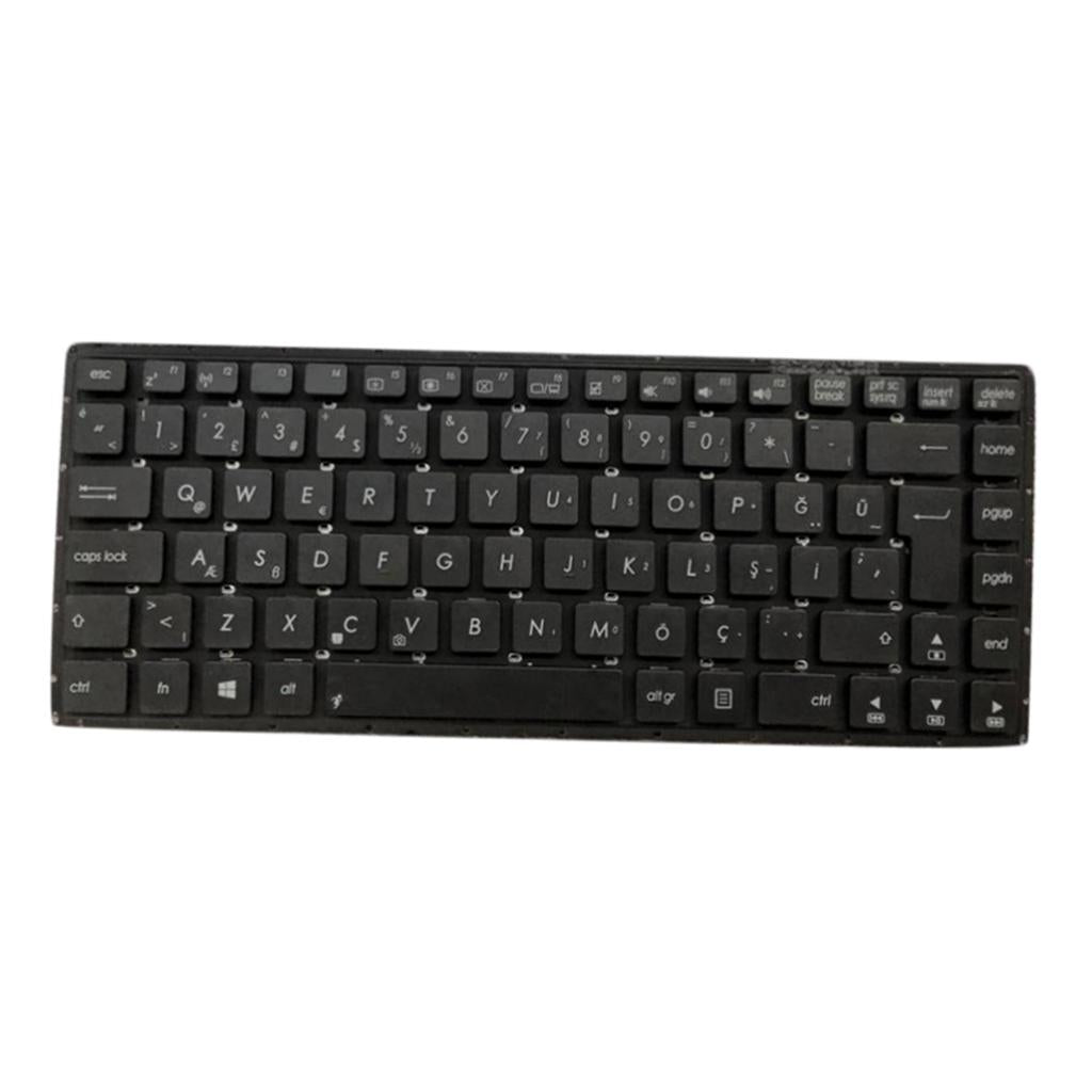 Black TR Laptop Turkish Keyboard for Asus X451 X451C X451CA X451MA X451MAV