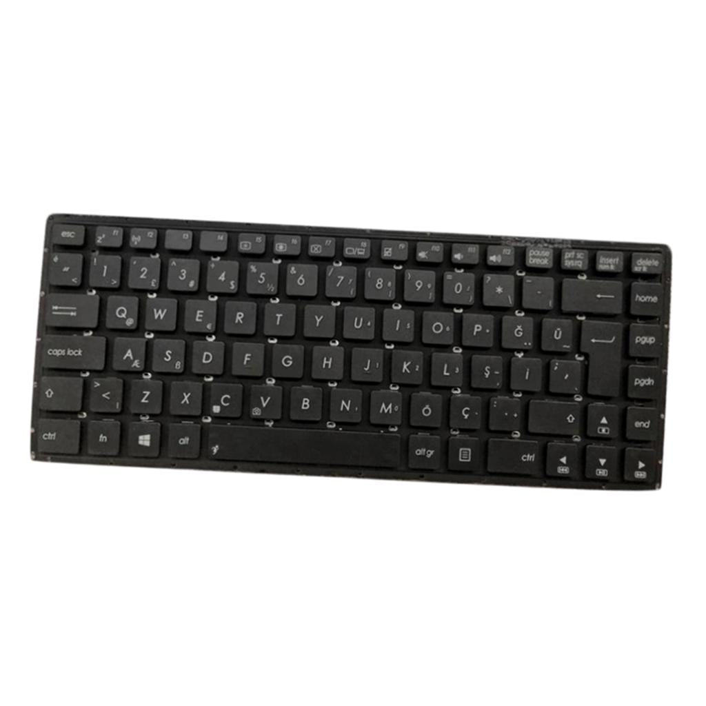 Black TR Laptop Turkish Keyboard for Asus X451 X451C X451CA X451MA X451MAV