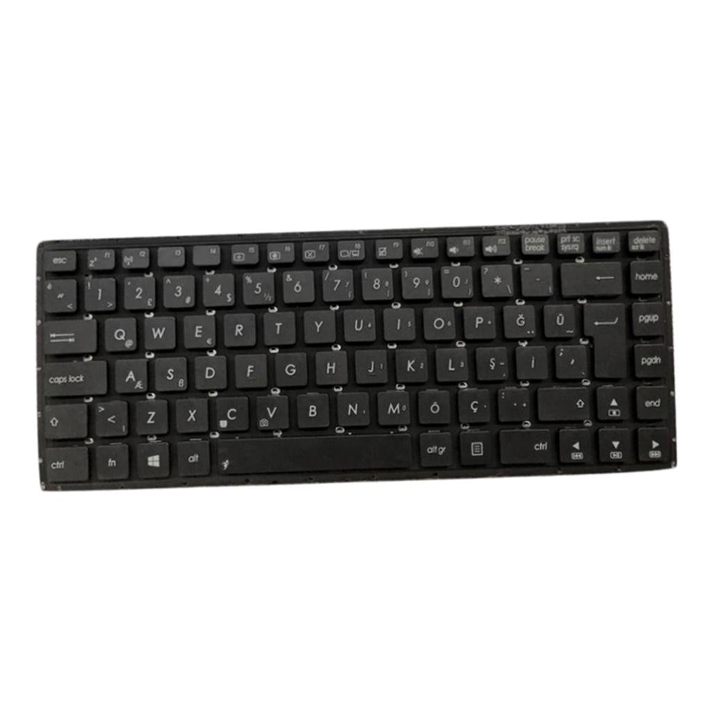 Black TR Laptop Turkish Keyboard for Asus X451 X451C X451CA X451MA X451MAV