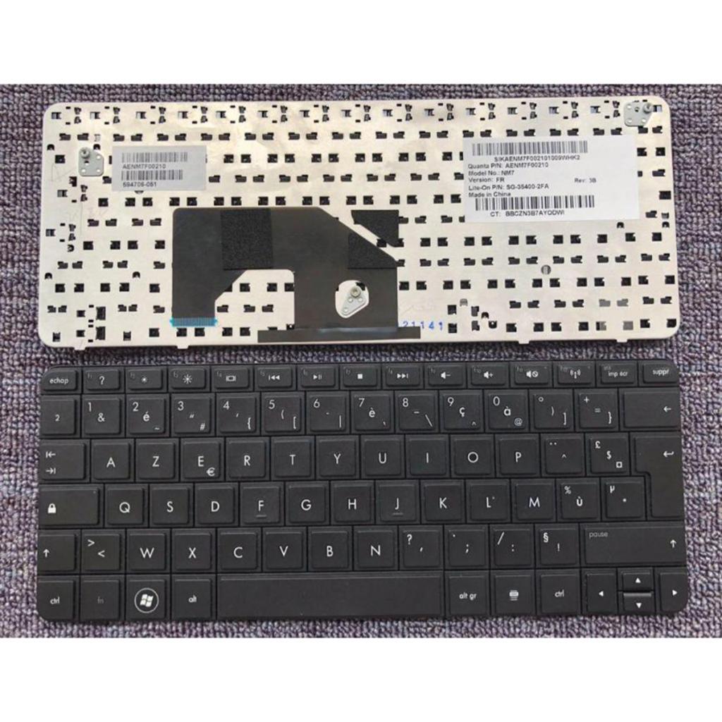 FR Laptop Replacement French Keyboard for HP Mini 2102 210-1000 210-1100