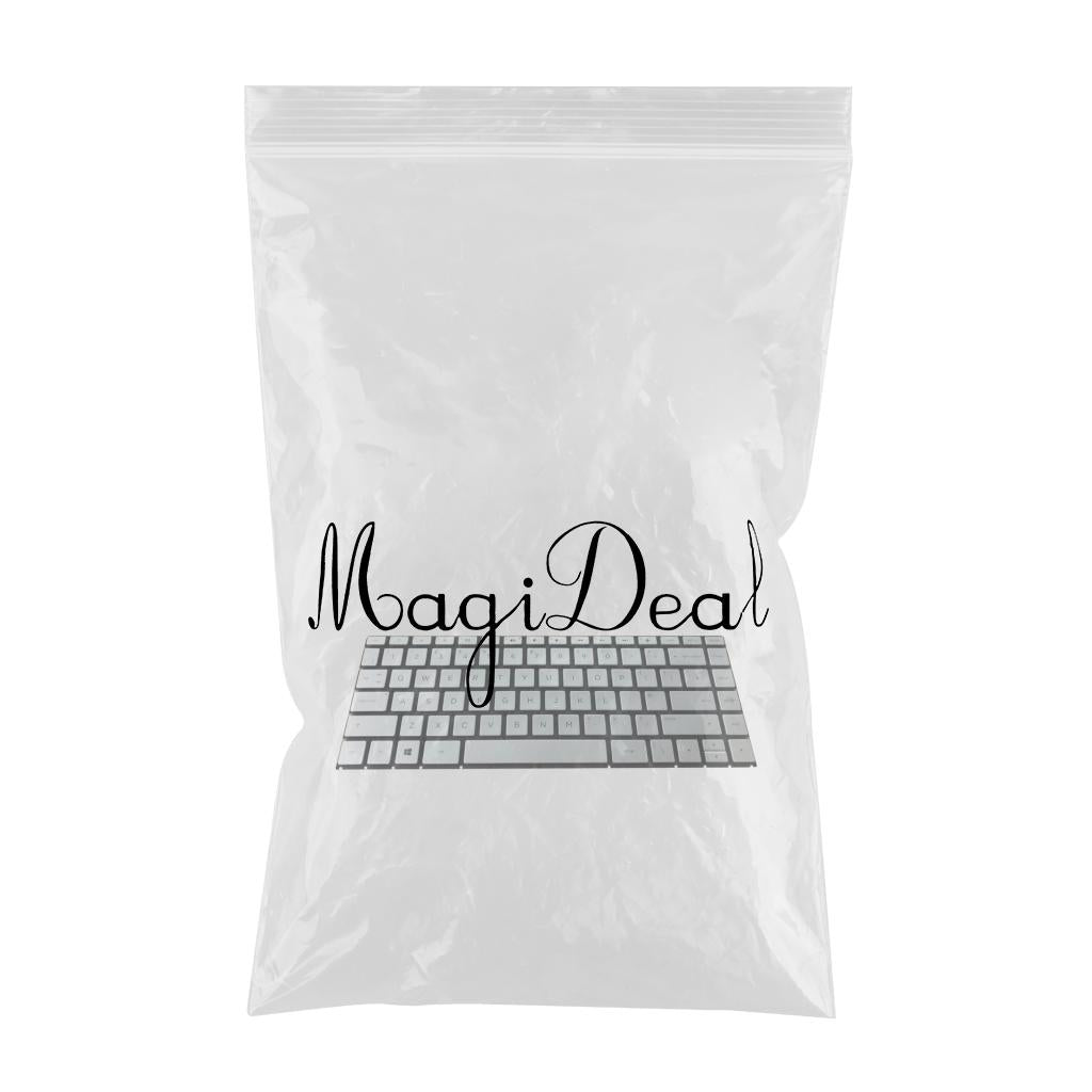 Silver UK English Layout Keyboard For HP 14-AB 14-ab010TX Laptop