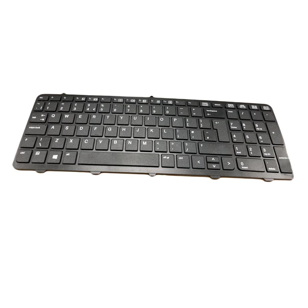 UK English Layout Keyboard with Frame For HP 450 G0 455 G1 Laptop
