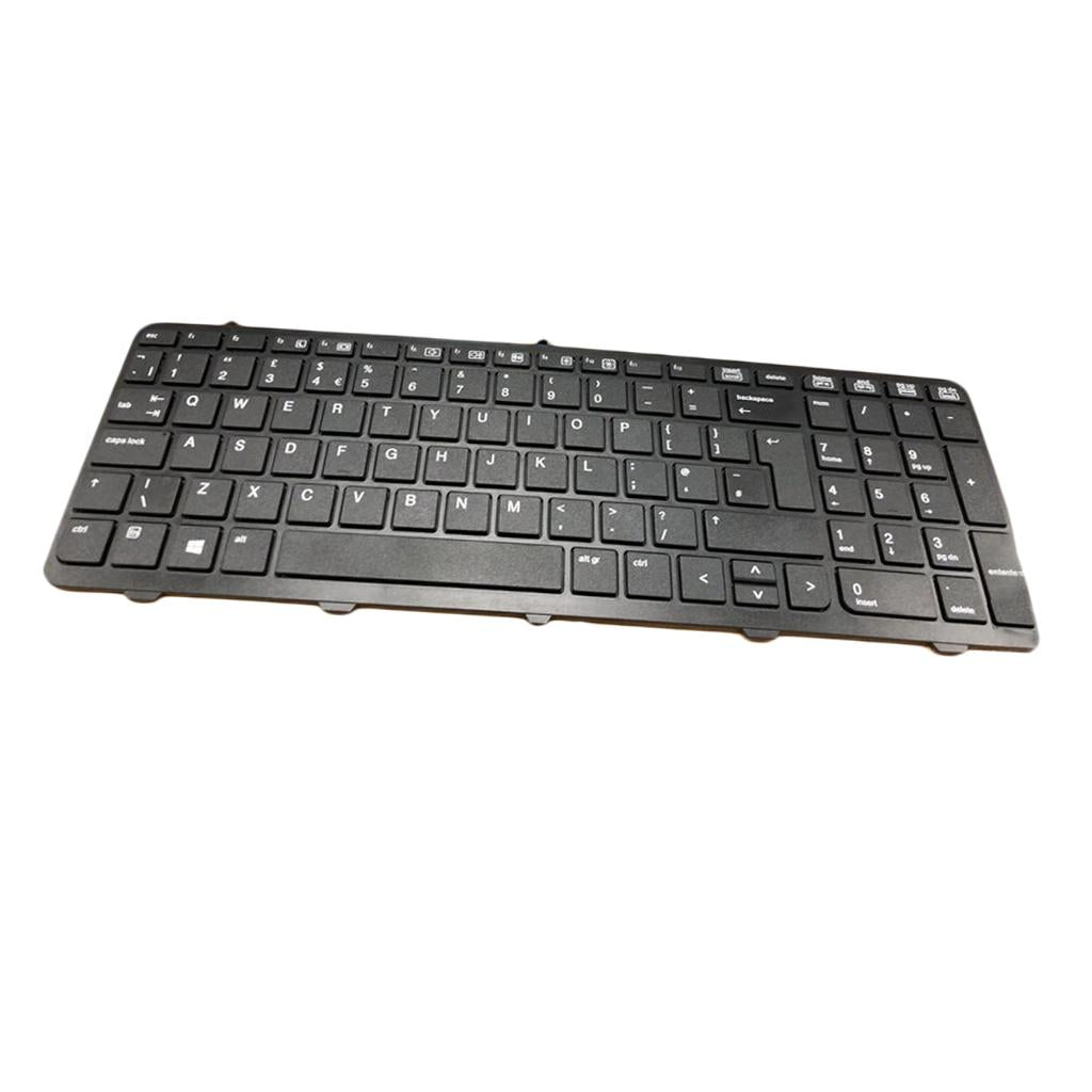 UK English Layout Keyboard with Frame For HP 450 G0 455 G1 Laptop
