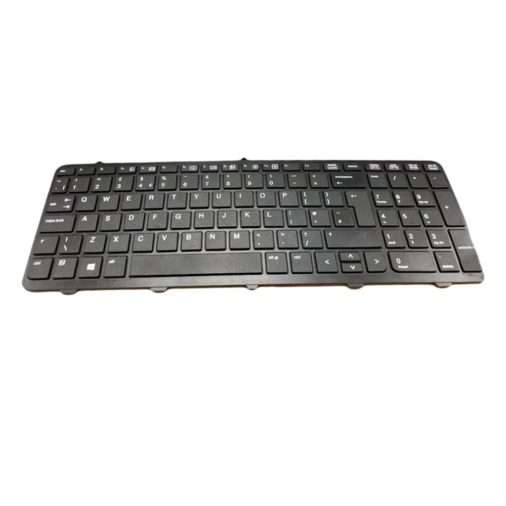 UK English Layout Keyboard with Frame For HP 450 G0 455 G1 Laptop