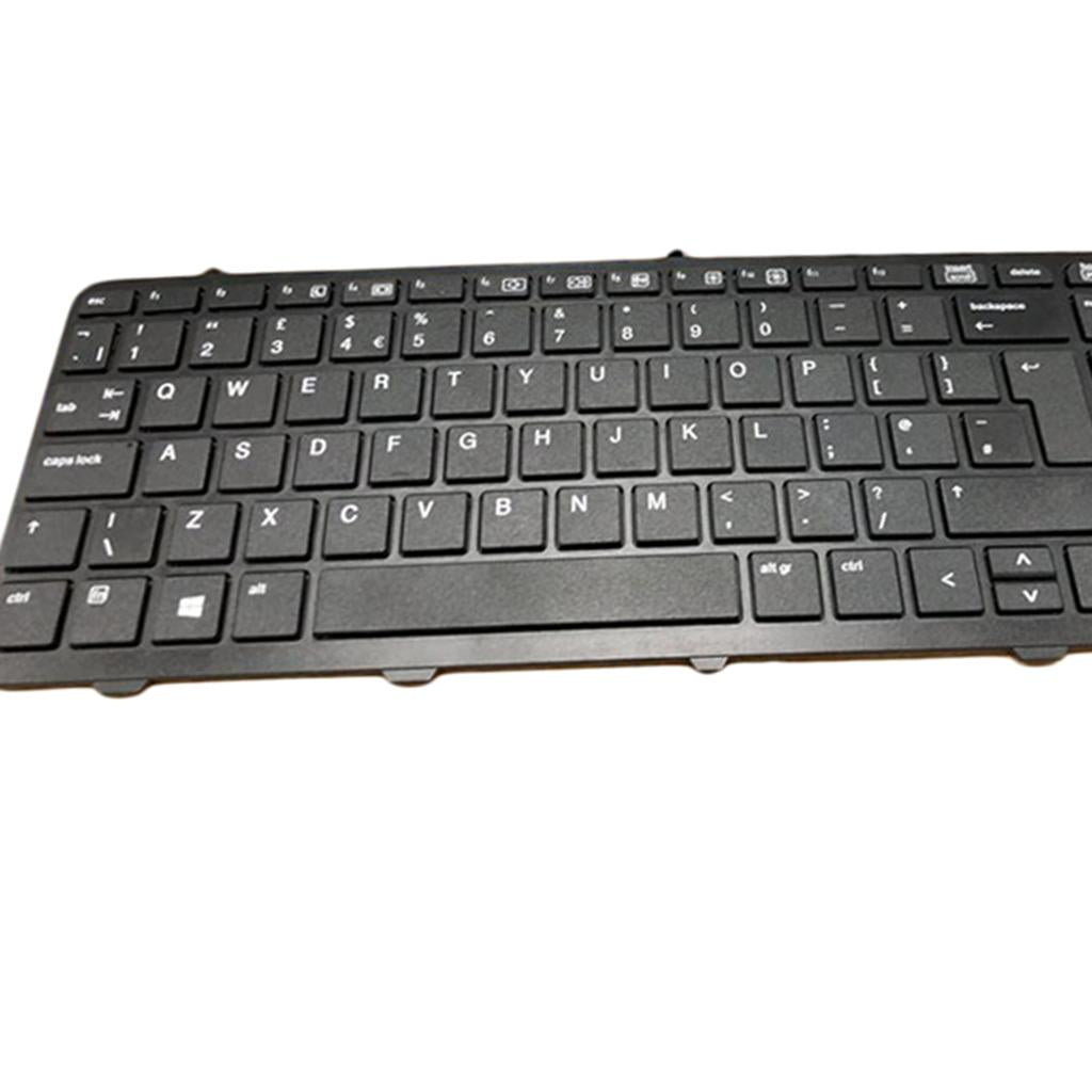 UK English Layout Keyboard with Frame For HP 450 G0 455 G1 Laptop
