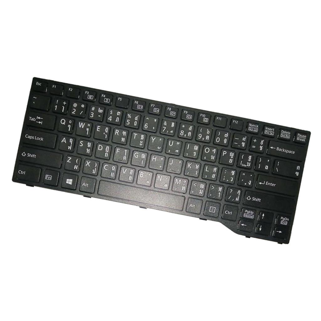Keyboard Thailand for Fujitsu Lifebook E733 E744 E734 E544 w/ Black Frame