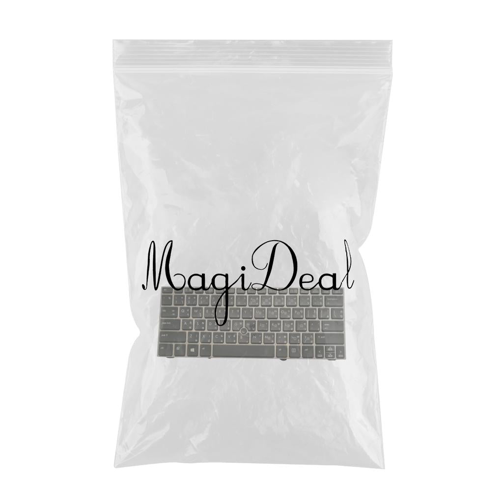 Keyboard TI for HP EliteBook 2170p 2170 with Gray Frame Backlit