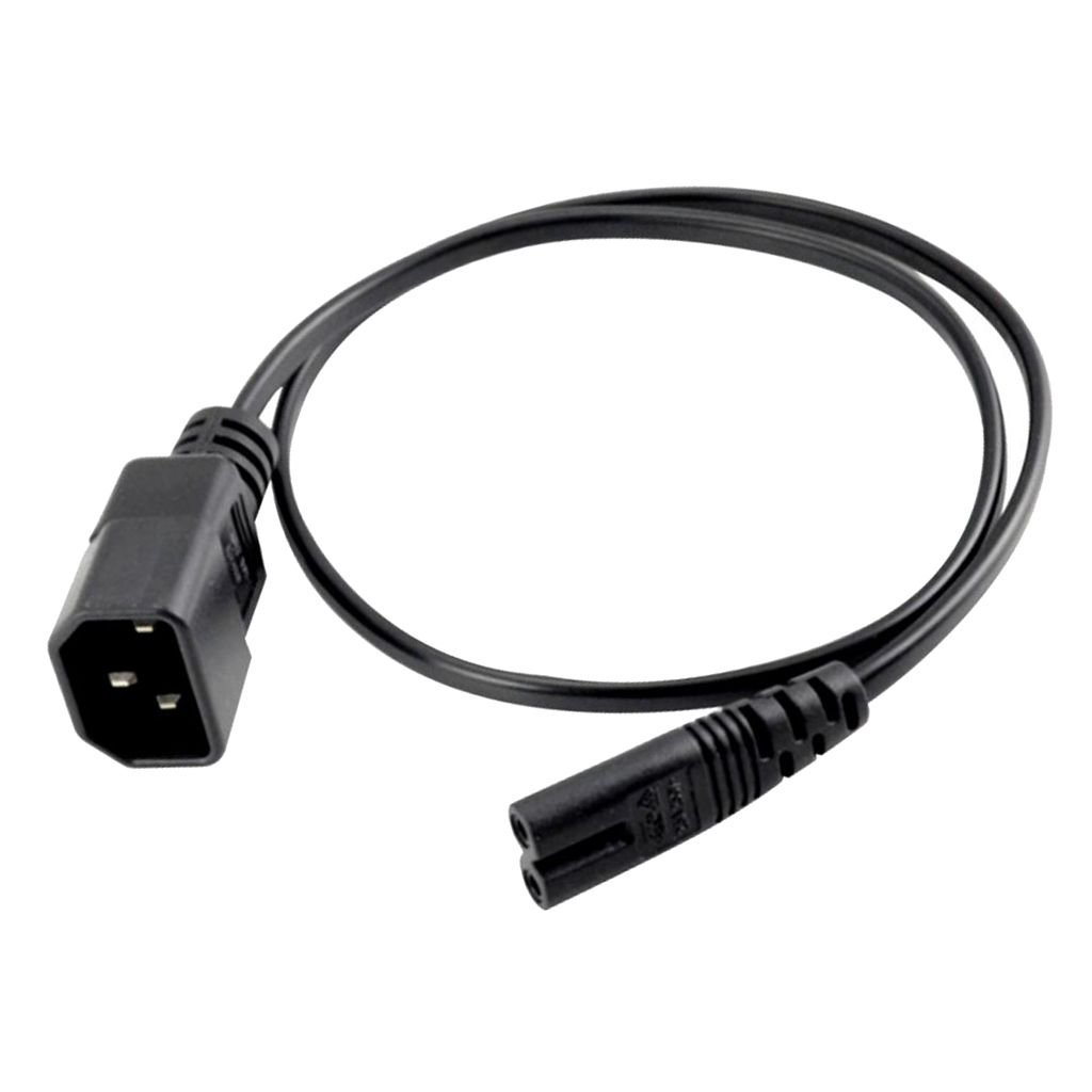 IEC320 C14 to C7 Laptop Power Adapter Cable Cord