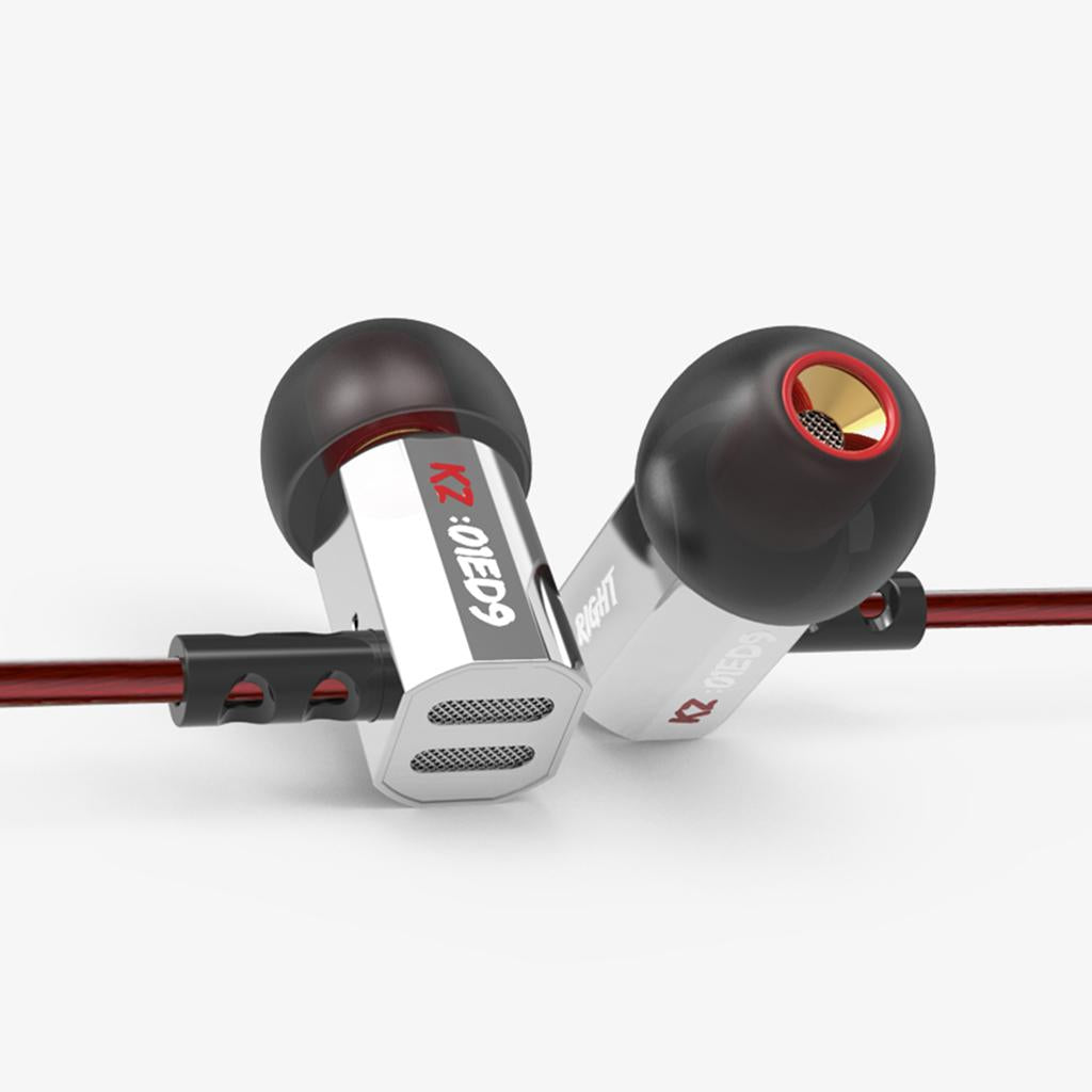 HEAVY DEEP BASS In-ear Earphones Headphones Metal Headset Black with Mic