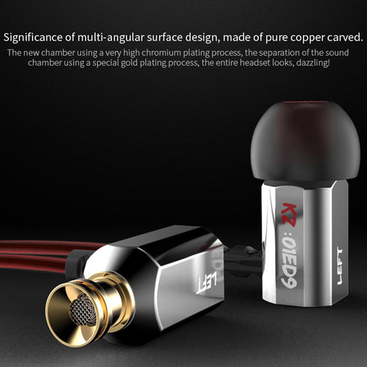 HEAVY DEEP BASS In-ear Earphones Headphones Metal Headset Black without Mic