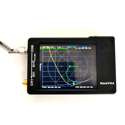NanoVNA Vector Network Analyzer HF VHF UHF Antenna 2.8" TFT 50KHz-900MHz