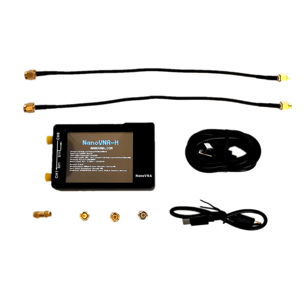 NanoVNA Vector Network Analyzer HF VHF UHF Antenna 2.8" TFT 50KHz-900MHz