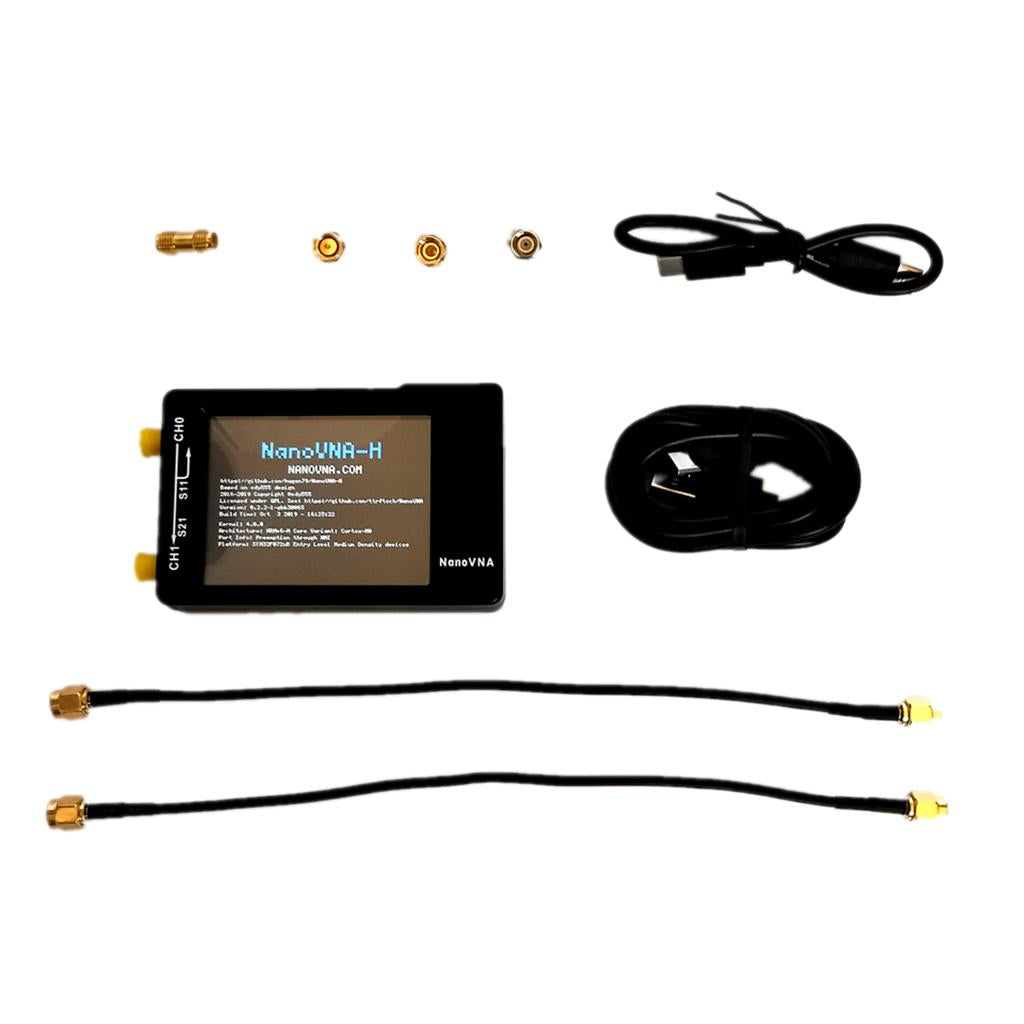 NanoVNA Vector Network Analyzer HF VHF UHF Antenna 2.8" TFT 50KHz-900MHz