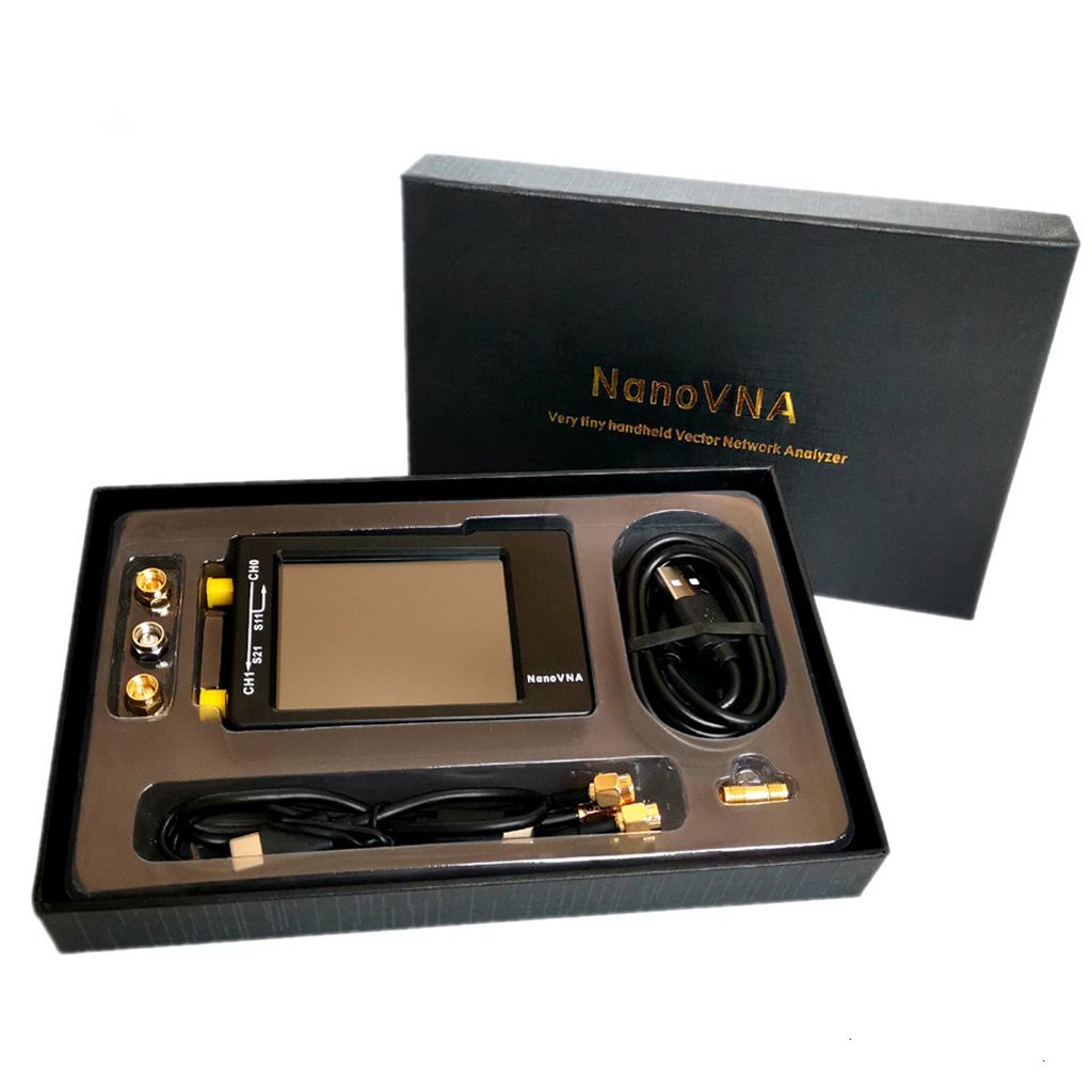NanoVNA Vector Network Analyzer HF VHF UHF Antenna 2.8" TFT 50KHz-900MHz